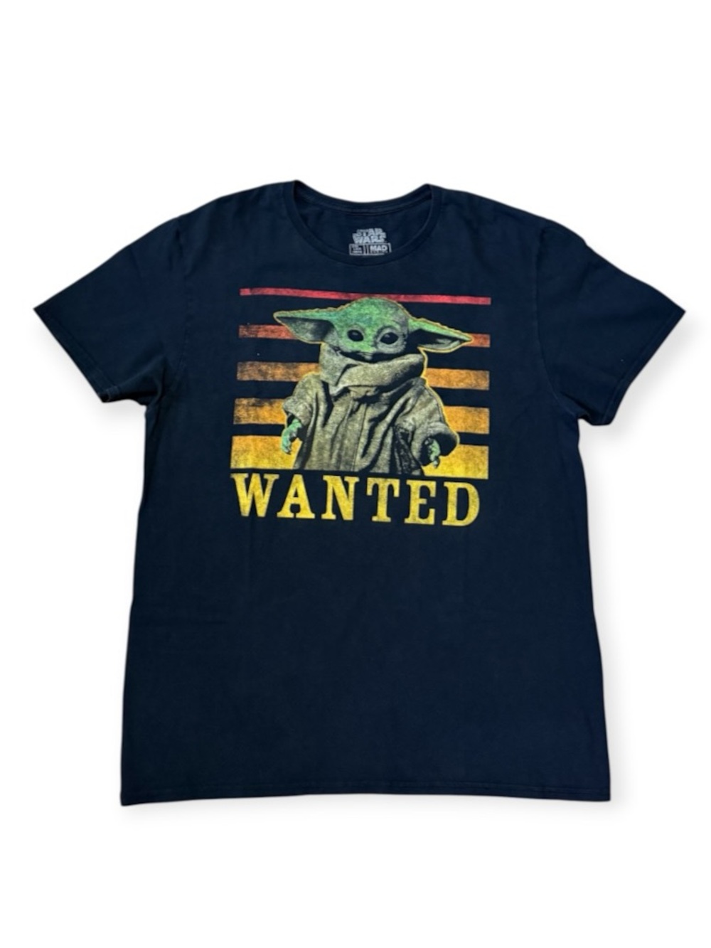 Star Wars The Mandalorian The Child/Baby Yoda WANTED T-Shirt Men's Size L